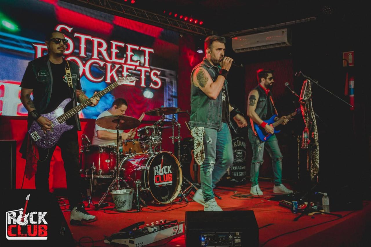 Banda Street Rockets - Rock Club - Anos 80